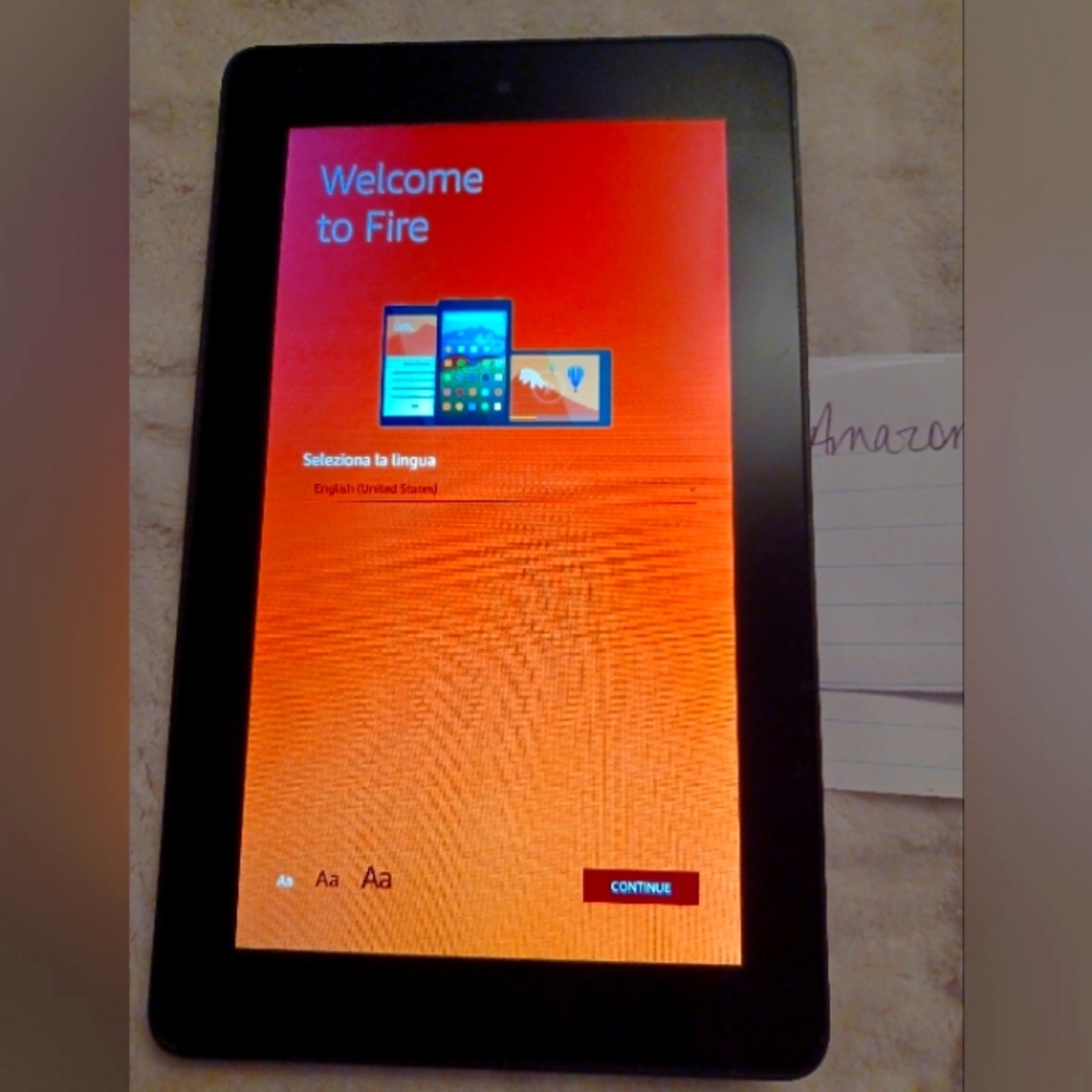 Amazon Kindle fire SV98LN  tablet (5th generation) 8gb